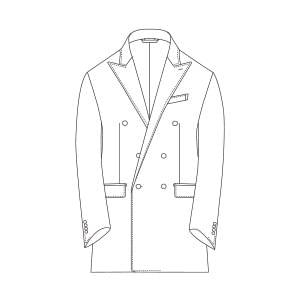 ダブル6釦×2段返り