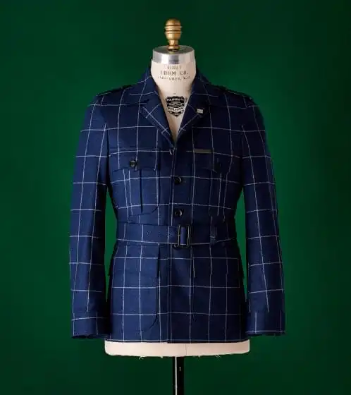 生地はスキャバル社のフランネル、コーデュロイ、シェットランド、ドネガルの4種類で展開された。