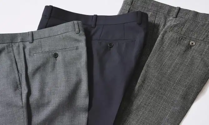 ウォッシャブルパンツ 3色バリエーションイメージ