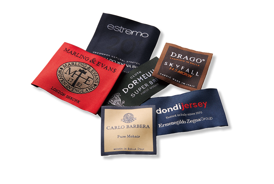 厳選された生地サンプル