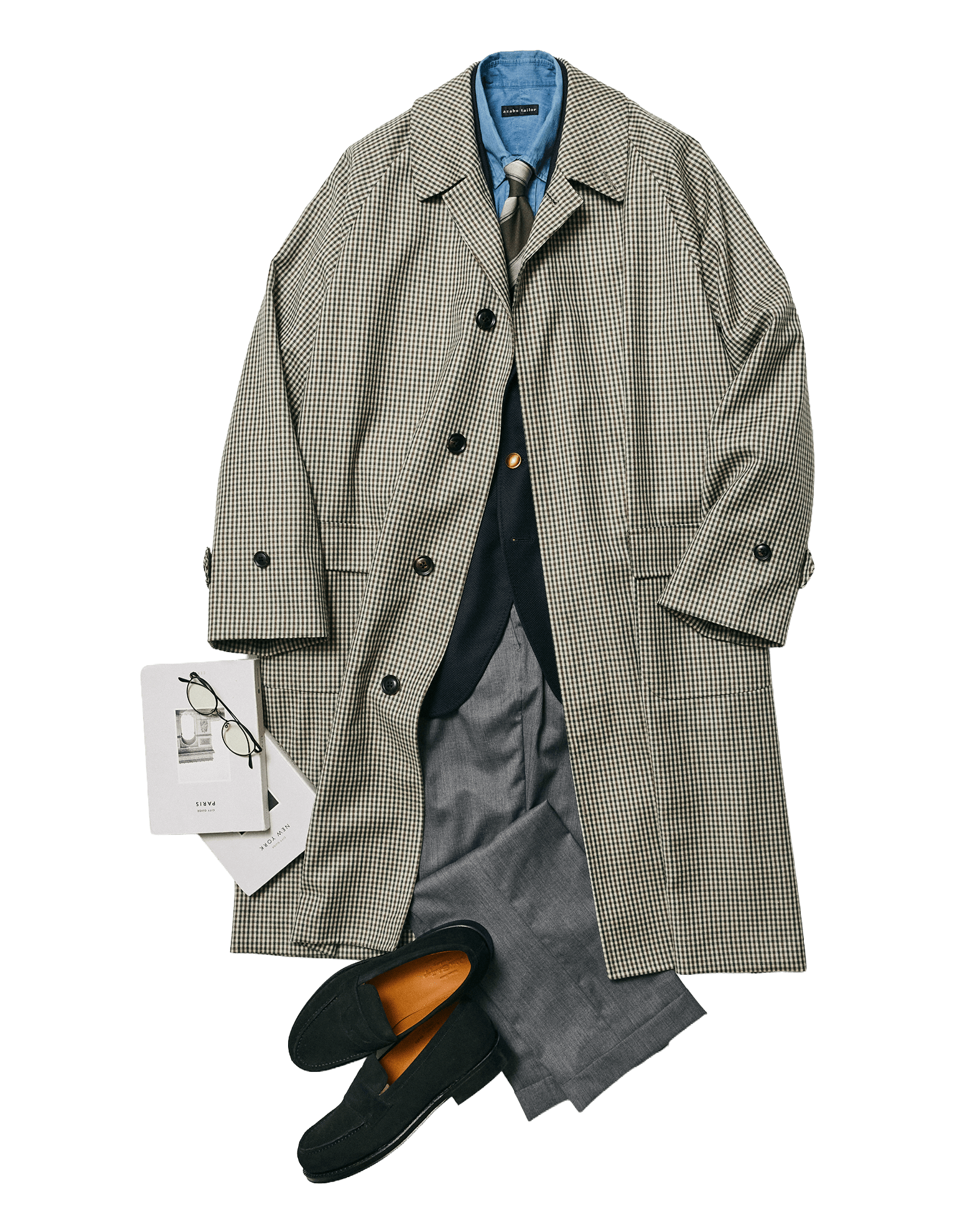 BALMACAAN COATのコーディネート