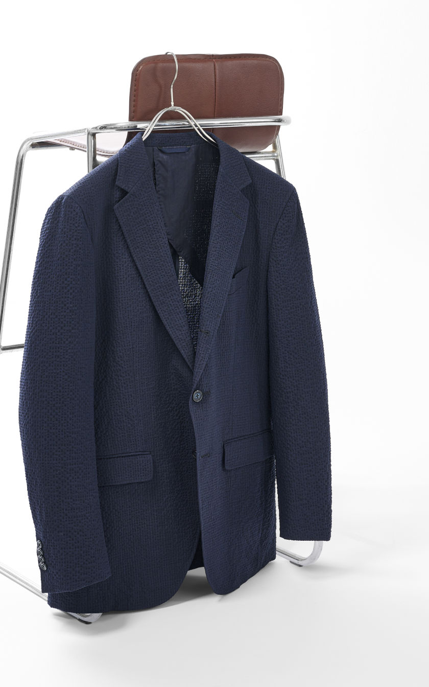 シアサッカーブレザー