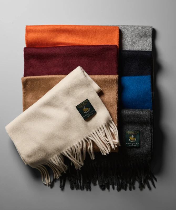 究極のカシミヤマフラー<