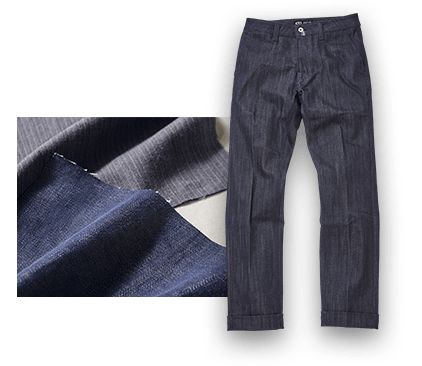 Order dress denim slacks