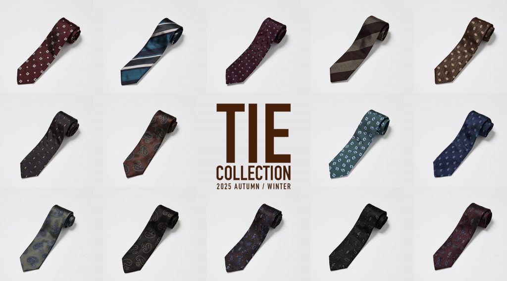 スーツスタイルに華を添える、“旬”のネクタイ