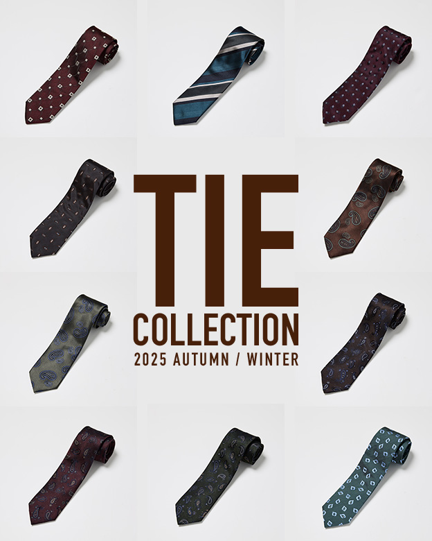 スーツスタイルに華を添える、“旬”のネクタイ