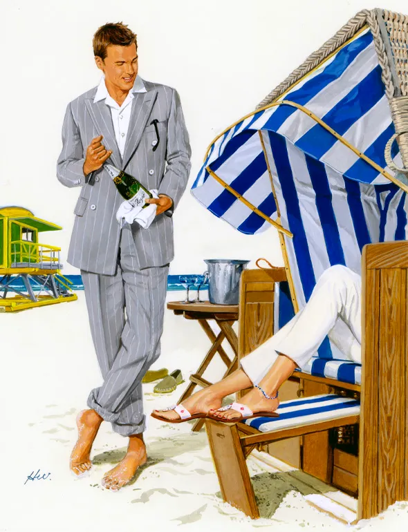 麻布テーラーが仕立てるのは、
お客さまが着たくなるお気に入りの一着です。